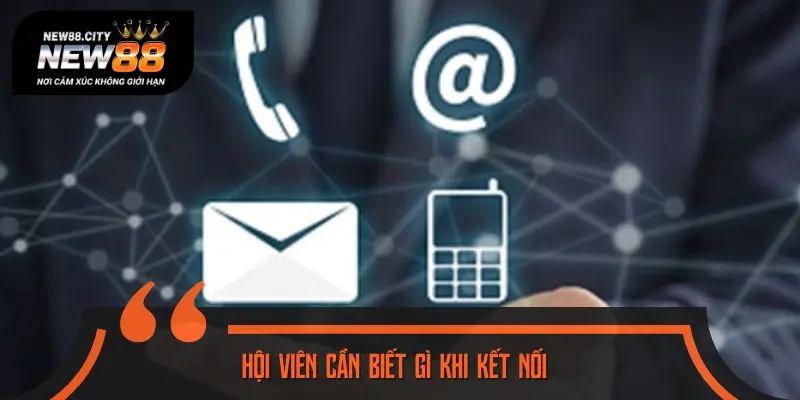Hội viên cần biết gì khi kết nối qua thông tin liên hệ NEW88?