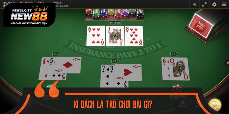 Xì Dách - Game bài huyền thoại của giới cá cược